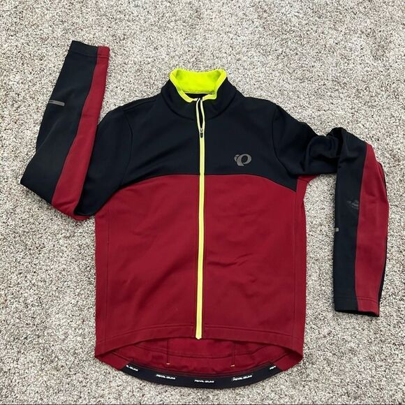 Pearl Izumi Select Series Thermal Barrier Jacket Maroon Black womens Medium